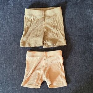 Little Bipsy Kids Shorts in Tan and Olive